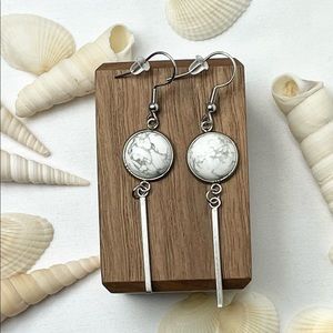 Howlite Earrings
